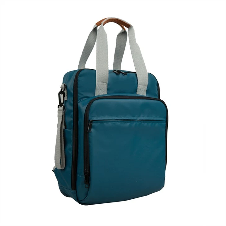 DIAPER BACKPACK WATERPROOF -BLUE FRONT